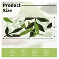 thumbnail image 2 of Leaf Bathroom Runner Rug 24x60 Non Slip Long Bathroom Rugs Green Extra Large Bath Runner Rugs for Bathroom Microfiber Absorbent Washable Area Rugs, 2 of 7