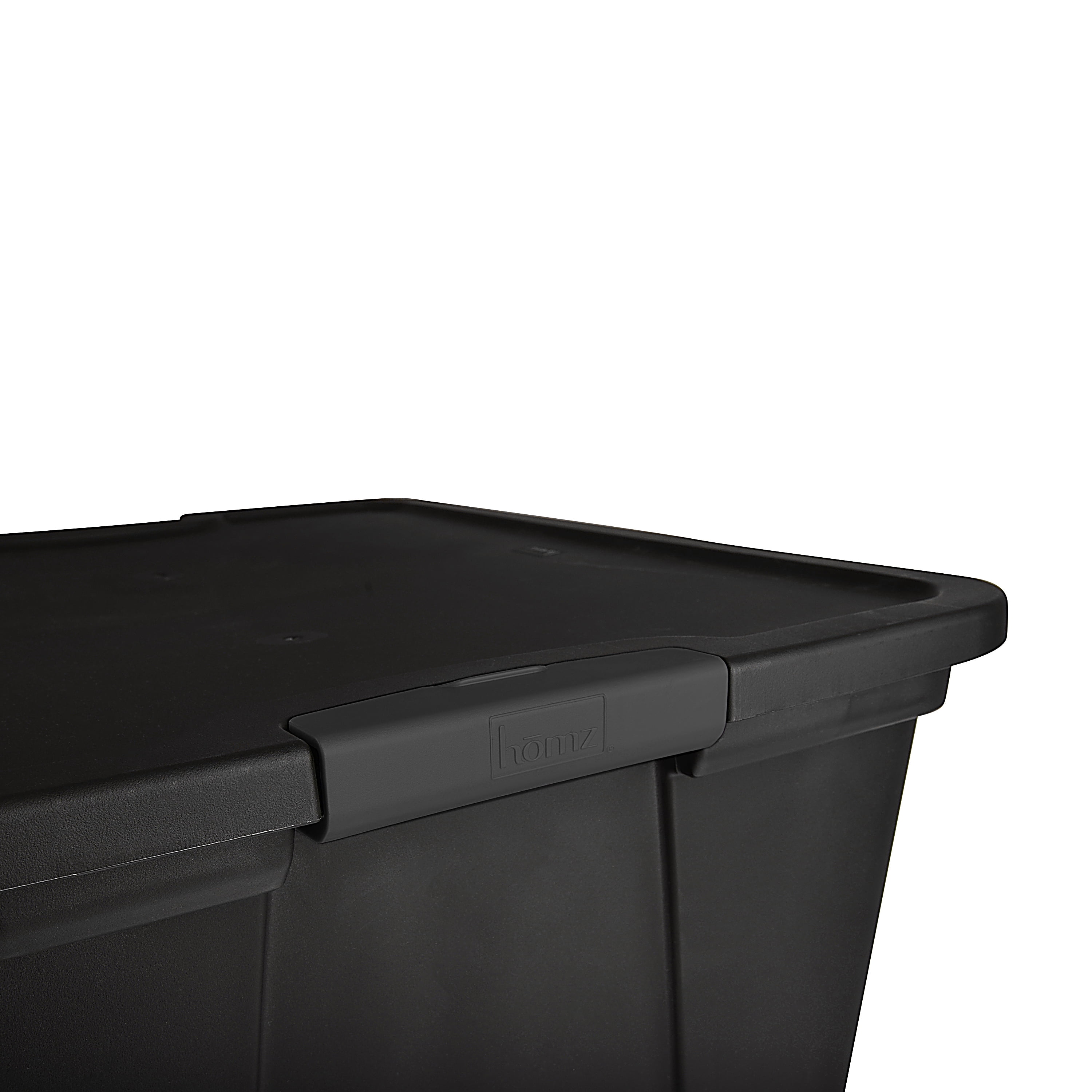 20-Gallon Black with Orange Lid Halloween Storage Tote at Menards®