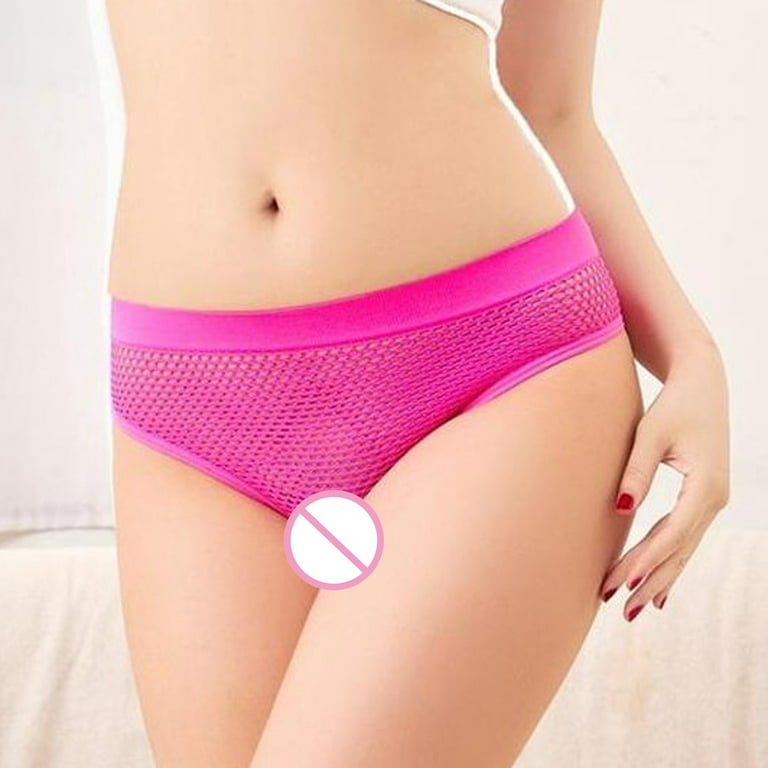 Breathable Fashion Young Girls Briefs Sexy Lace Transparent Ladies