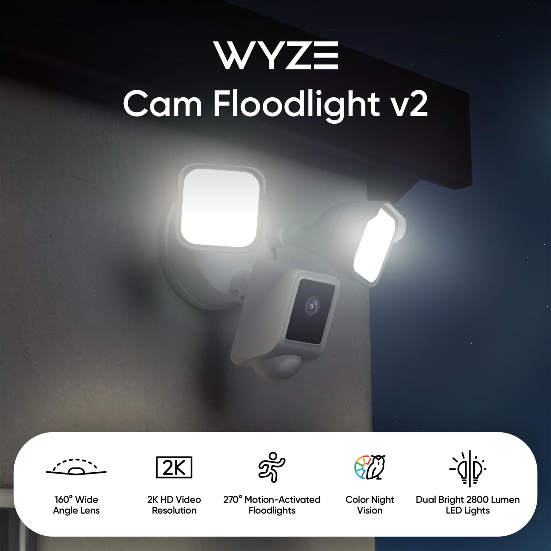 Wyze Cam V2 Specs Wyze Bulb Camera Wyze Floodlight Camera V2 2K