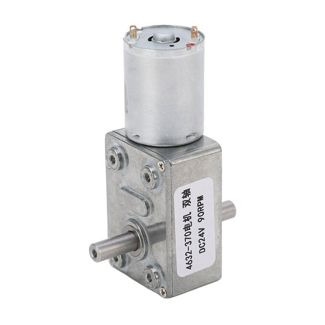 Double Shaft Gear Motor,DC Geared Motor Double DC Square Geared Motor DC Geared Motor Convenient Use