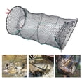 thumbnail image 1 of LJNYFDC Piège à Crabe Appât de Pêche Piège Léger Réutilisable Pliable Portable Installation Rapide Poisson Crabe Crevette Piège Filet de Lancer de Pêche, 1 of 5