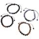 thumbnail image 2 of 4 pulseras trenzadas unisex exquisitas para hombres y mujeres (colores surtidos), 2 of 7