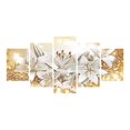 thumbnail image 2 of Cuadros Decorativos Pintura de diamantes 5D DIY Kit de bordado de punto de Ehuebsd cruz de lirio arte de pared decoración del hogar 5 uds., 2 of 8