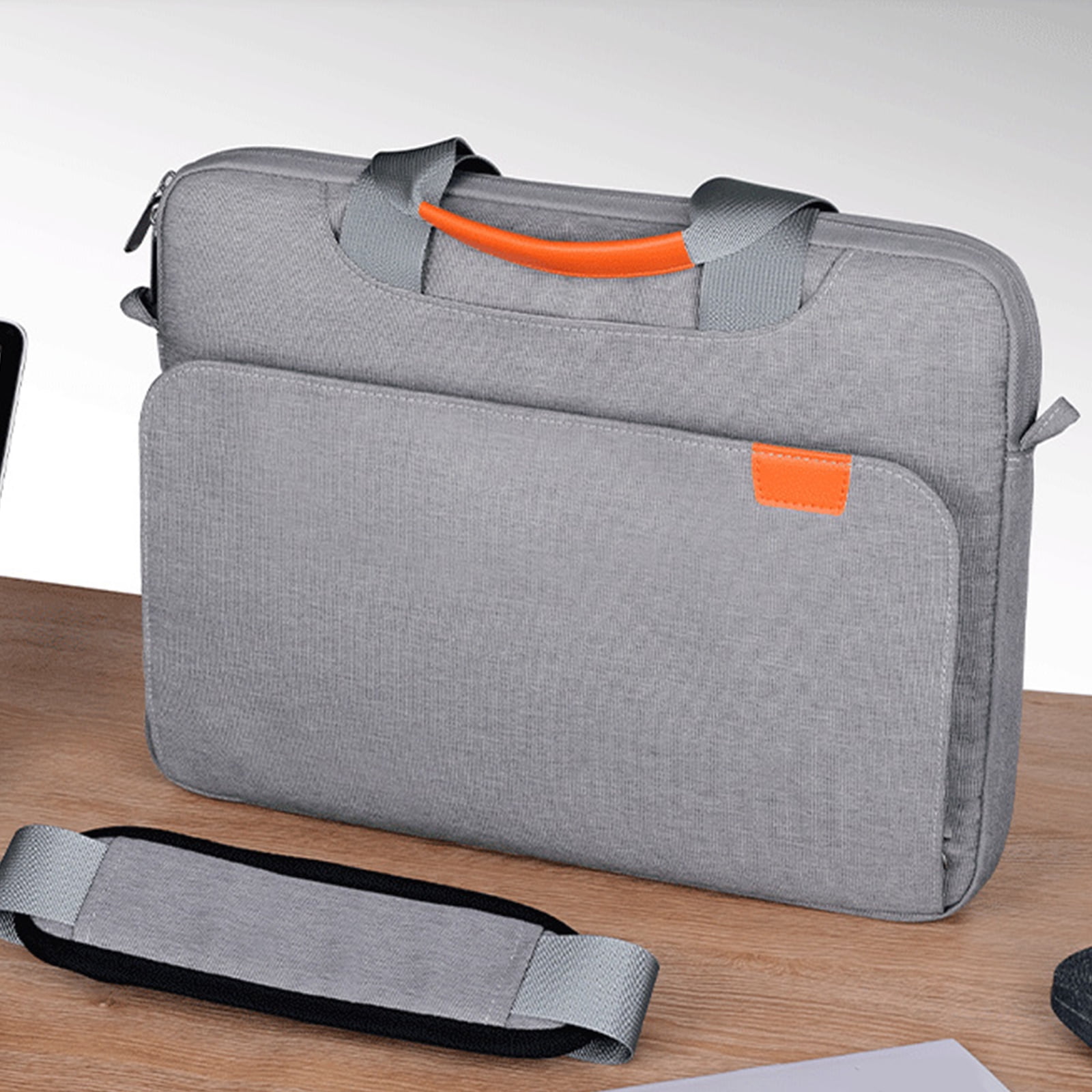Water Resistant Polyester Computer Bag Protective Carrying Case with Shoulder Straps for 13.3 17.3inch Laptops