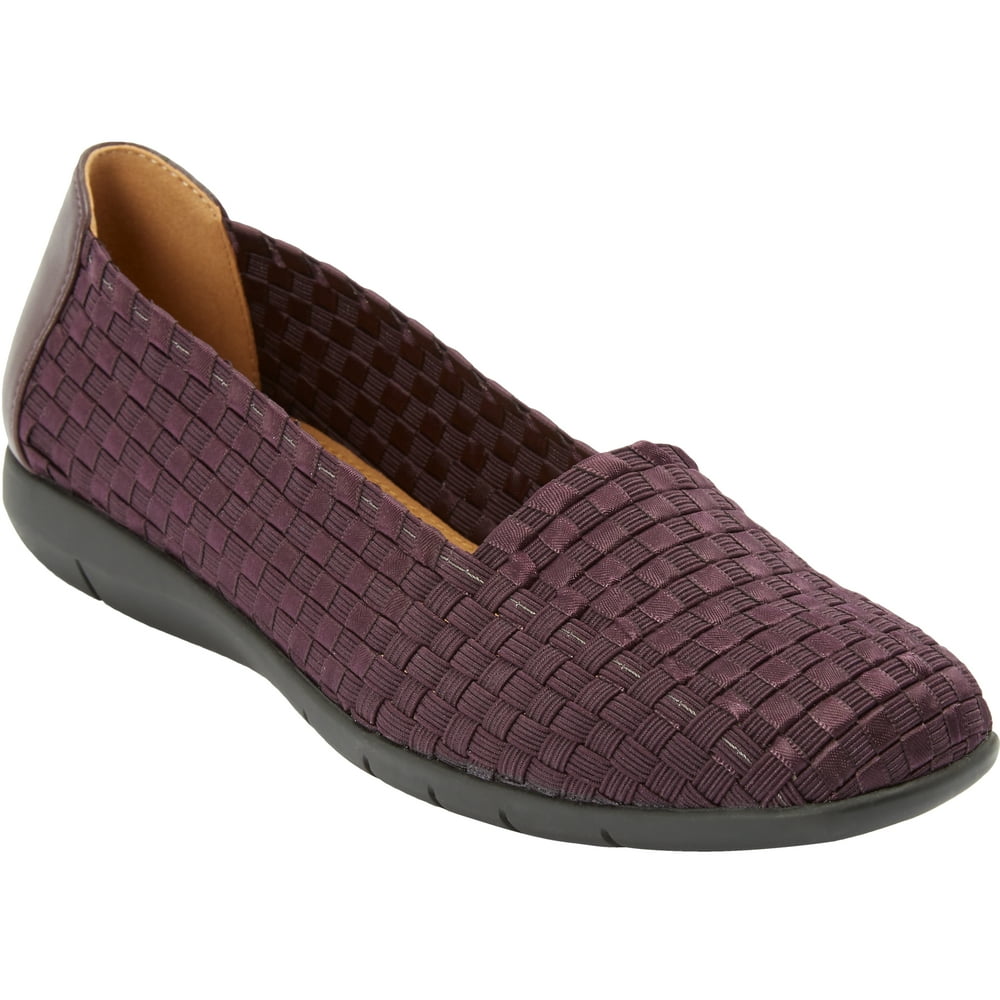 comfortview women's wide width the bethany flat