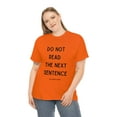 thumbnail image 3 of Cute Graphic Tee Do Not Read The Next Sentence Rebel Funny T-shirt 5XL, 3 of 5