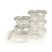 Bahoki Essentials 125 Sets of Condiment Containers w/ Lids, 2 Oz JelloShot Cup