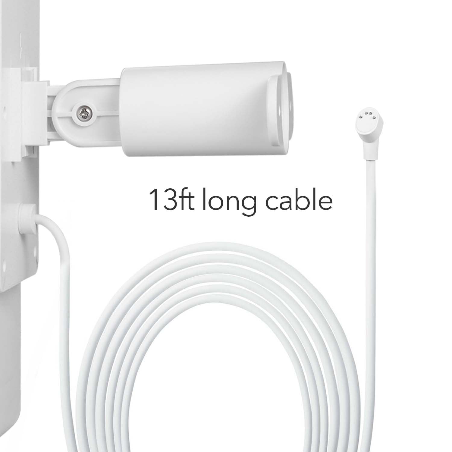 Wasserstein Premium Solar Panel For Google Nest Cam (battery) With 5.3W Solar Power - Made for Google Nest<br>