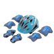 thumbnail image 3 of Skate Cycling Bike Safety Helmet Knee Elbow Pads Boys Girls Kids 7pcs/set, 3 of 5
