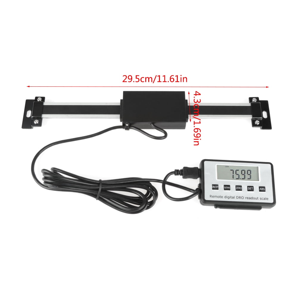 Hot 0-150/300mm Accurate Digital DRO Readout Scale For Milling Lathe Linear Tool 