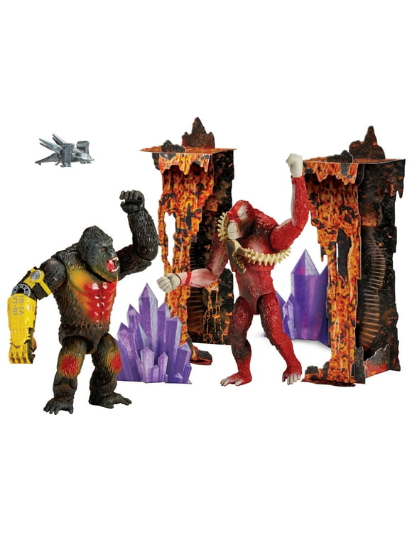 Godzilla x Kong: Kong vs Skar King 6" Figures 2-Pack