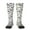2 Black-2, variant on Easygdp Spring Flowers Sport Knee High Socks Soccer Socks Calf Compression Athletic Socks for Men and Women