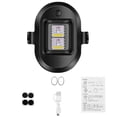 thumbnail image 1 of Luz estroboscópica para Dron recargable, luz LED ajustable de 4/7 colores, Compatible con Drones Mavic 3/Mini 3 Pro/Air 2S, 1 of 14