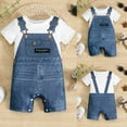 thumbnail image 6 of LAPAKIDS Baby Boy Romper for 3-6 Months Summer Short Sleeve Print Jumpsuit, 6 of 7