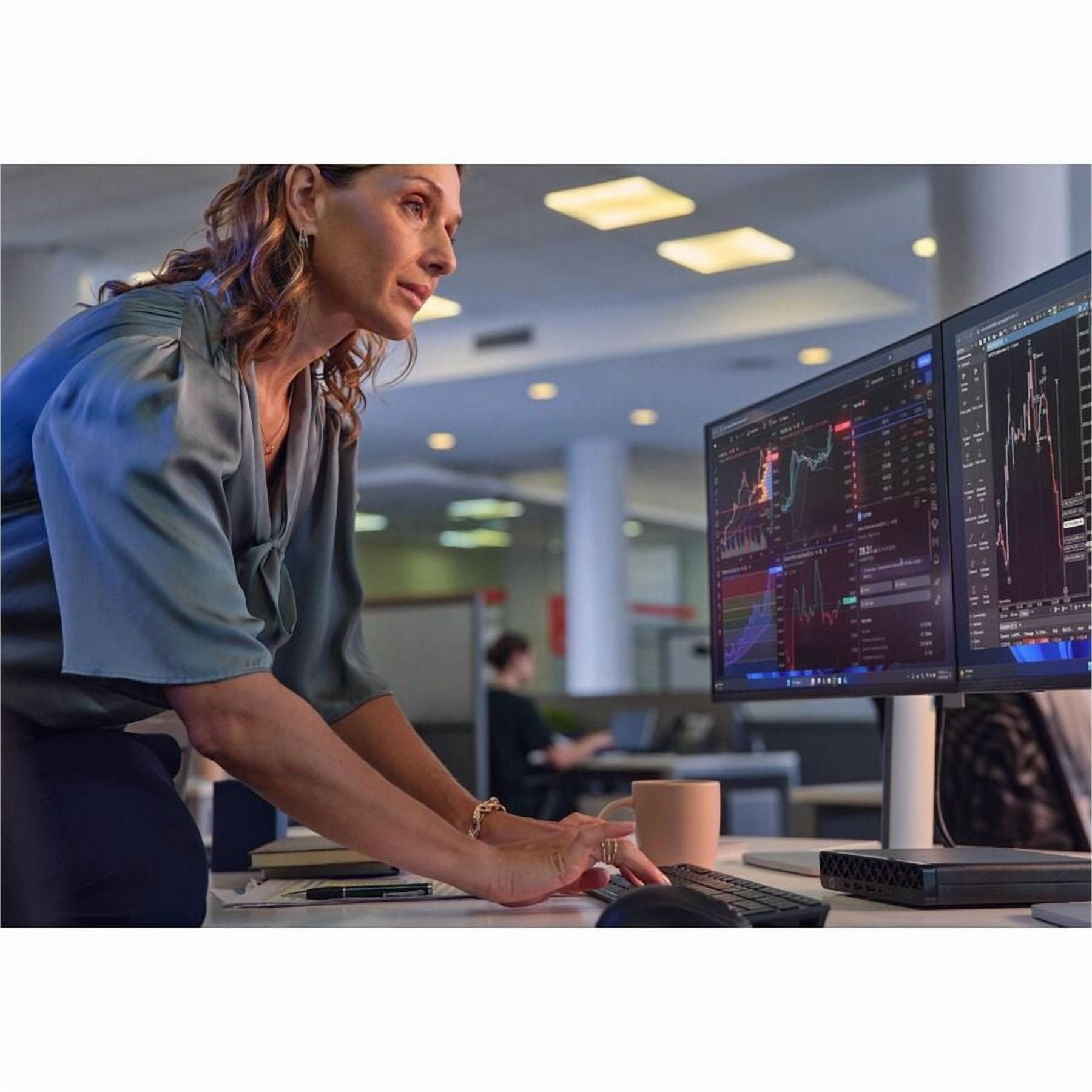 HP EliteDesk 8 G1i Desktop Computer - Intel Core Ultra 7 265T - 16 GB - 512 GB PCI Express NVMe SSD - Mini PC - Jack Black - Intel Q870 Chip - Windows 11 Pro - Intel DDR5 SDRAM - Wi-Fi 6E (IEEE 802...