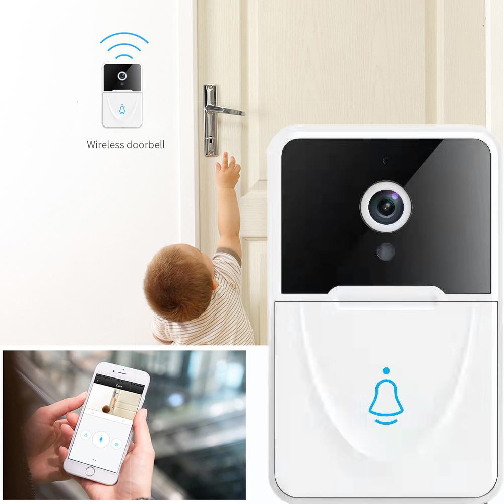 Smart Wireless Doorbell Camera X9 Remote Video Doorbell Smart Video HD  Night Vision WiFi Anti-Theft Doorbell for Home Courtyard