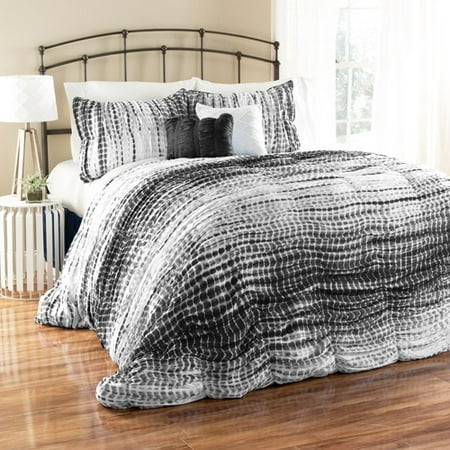 Pebble Creek Tie Dye Comforters 5 Piece Bedding Comforter Set