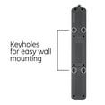 thumbnail image 5 of GE UltraPro Grounded 7-Outlet 2-USB Port Power Strip Surge Protector, 4 ft, Black, 40482, 5 of 8