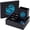 Blue Dragon, variant on Soar Forge Dice Tray and Dice Tower for DND and RPG - All-in-One Game Roamer Tray & Large Tower for Random Rolls - Stores Your Sets, Mini's and More Compatible with D&D Gift Accessories (Blue Tree)