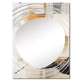 thumbnail image 2 of Designart "Black Twilight Dream Collage III" Abstract Collages Oversized Wall Mirror - Modern Abstract Bedroom Wall Mirror Large - Multiple Color Options, 2 of 6