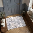 thumbnail image 4 of BERTHMEER 2'x3' Small Area Rugs for Entryway indoor Machine Washable Non-slip, Blue, 4 of 7