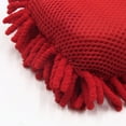 thumbnail image 4 of REGALWOVEN Red Microfiber Chenille 8 Shape Washing Brush Sponge Pad Cleaning Tool for Car, 4 of 4