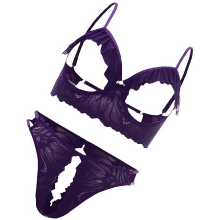 

Sexy Sets Purple Plus Size Sexy Lingerie (Women s)