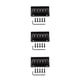 thumbnail image 4 of Soidarity Puente rígido de guitarra eléctrica, pieza de repuesto de 6 cuerdas, puentes de sillín estables, ukelele, profesionales, Type1, 4 of 6