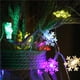 thumbnail image 5 of Injueey Copo de nieve Cadena de luz Boda Fiesta de Navidad Decoración Lámpara Tira Festivo Decorativo Iluminación Accesorios para jardín Iluminación navideña Multicolor 3 Metros, 5 of 6