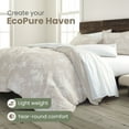 thumbnail image 2 of Martex EcoPure 3-Piece Organic Cotton Sienna Print Comforter Set, King – Comfort Wash, 2 of 7