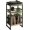 Oak, variant on Record Player Stand,3-Tier Record Player Table with U-Shaped Vinyl Storage Up to 120 Albums,28" H End Table Turntable Stand with Storage,Record Table Vinyl for Living Room Bedroom