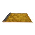 thumbnail image 2 of Ahgly Company Indoor Rectangle Oriental Yellow Modern Area Rugs, 8' x 10', 2 of 4