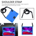 thumbnail image 3 of Case For iPad Air (4th, 5th)/iPad 10th Generation 10.9 inch (2022)/Pro 11" (1st, 2nd, 3rd, 4th)/iPad 11 A16 (2025) Lightweight Contrast Color Cover With Pen Holder and Shoulder Strap, 3 of 6