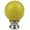 Yellow, variant on Urbanest Ceramic Ball Lamp Finial, 2" Tall, Yellow, Set of 2