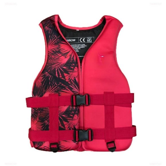 Dsseng Gilet de Sauvetage en Néoprène pour Adultes et Enfants de Plein Air Sports Nautiques Natation Kayak Snorkeling Bateau Surf Rafting Sécurité Gilet de Sauvetage