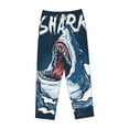 thumbnail image 4 of Balery Shark print Women's Pajama Pants,Ultra Lightweight Pjs,Lounge Pant-XX-Large, 4 of 9