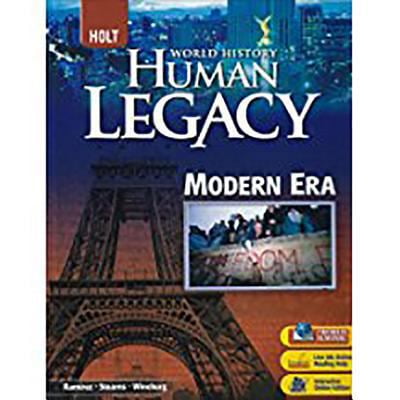 Pre-Owned World History: Human Legacy: Student Edition 2008 (Hardcover) 003093883X 9780030938832