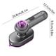 thumbnail image 3 of Vaporizador portátil de mano para prendas • 26W Calentamiento rápido de 20 segundos • Depósito de 60 mL para todas las telas • Viajes y uso doméstico • Morado y blanco, 3 of 9