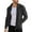 Grey, variant on QHFBli Weekend Outfit Jacket Men Men's Solid Color Stand Collar Zip Up Casual Jacket Lightweight Outdoor Autumn Coat for Daily Wear