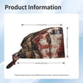 thumbnail image 5 of Vsdgher Bald Eagle Soldier Men Women Adjustable Cap Working Hat Tie Back Cap, Work Cap, 5 of 7