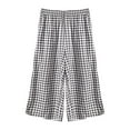 thumbnail image 2 of Hrsba Pajama Pants for Women,Printed Rayon 7/8 Length Summer Sleep Bottoms, 2 of 3