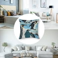 thumbnail image 5 of Creowell Penguins Throw Pillow Cover or Home Bed Decor,Antarctica Animals Wildlife Pillow Cover,Cartoon Little Penguins Cushion Cover,Cute Wild Safari Theme Decorative Pillow Cover Soft White, 5 of 7