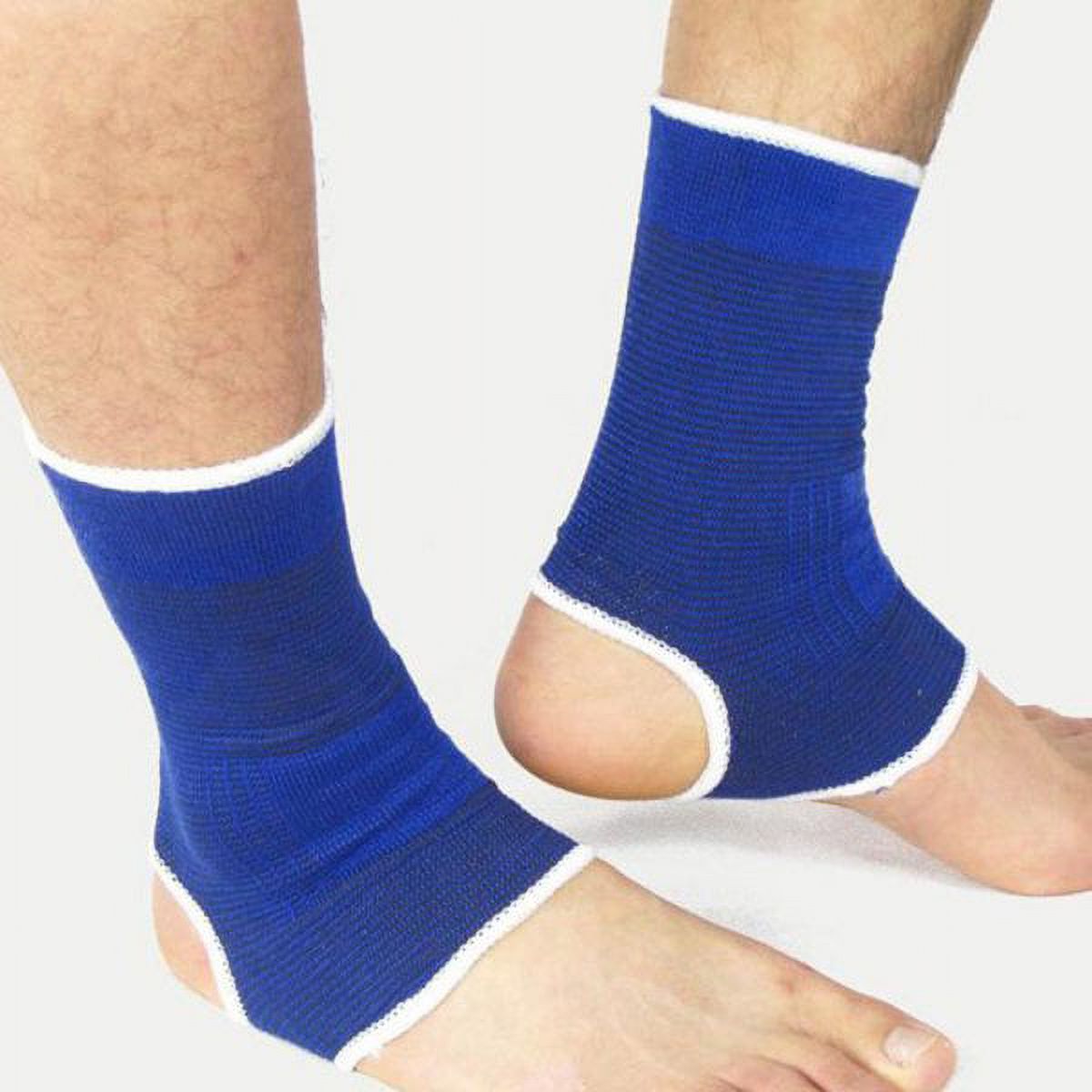 Ame Ankle Support Brace 2 Pack, Adjustable Compression Ankle Braces for Sports Protection, One Size Fits Most for Men & Women, 18x8cm