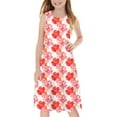 thumbnail image 4 of LOVZFMLL Jupe Longue pour Filles Robe de Performance Princesse avec Nœud, 4 of 7