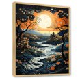thumbnail image 2 of Designart "Silvery Waters of an Orange River II" Landscape & Nature Floater Framed Wall Decor, 2 of 7