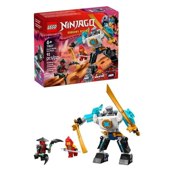 Set LEGO Ninjago Armadura Robótica de Combate de Zane 71827