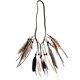 thumbnail image 1 of Delicada diadema de plumas, exquisita y elegante diadema bohemia, 1 of 8