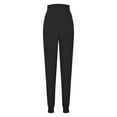 thumbnail image 5 of CFLVAEK Yoga Pants for Women with Pockets Breathcble High Waisted Tummy Control Joggers Pant Lightweight Tummy Control Workout Tapered Pants Black M, 5 of 7