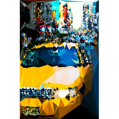 Low Poly New York Art - Taxi Cabs Print Wall Art By Philippe